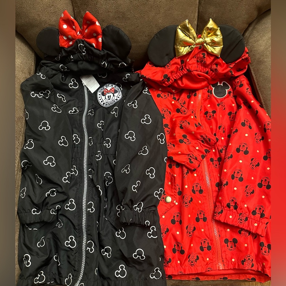 Girls rain coats